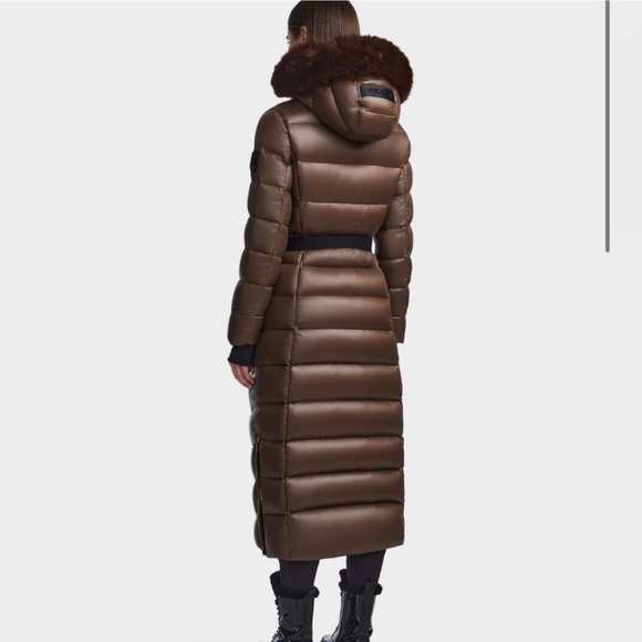 Rudsak maxi down puffer-cacao color - Picture 4 of 5